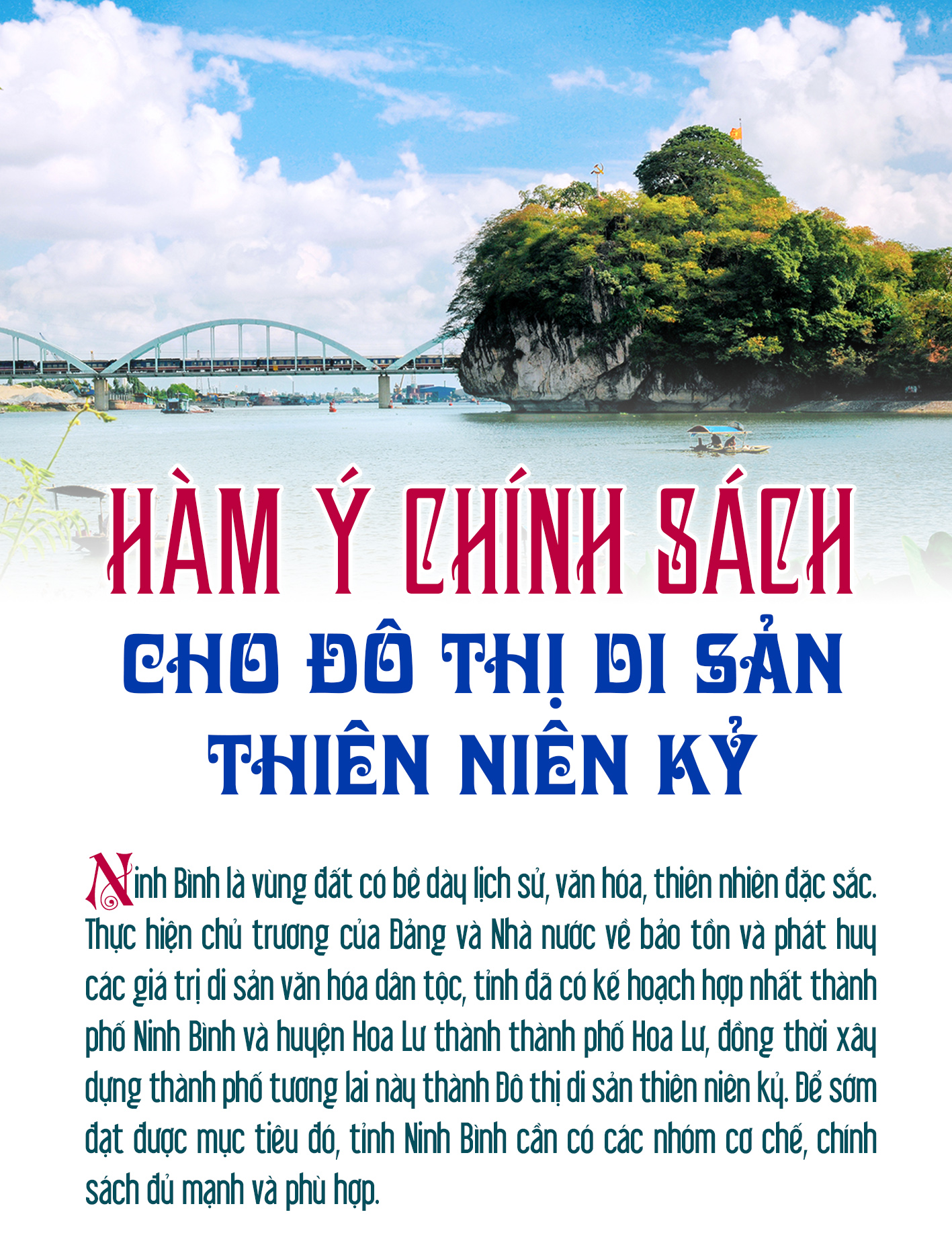 emagazine Hàm ý chính sách cho Đô thị di sản thiên niên kỷ