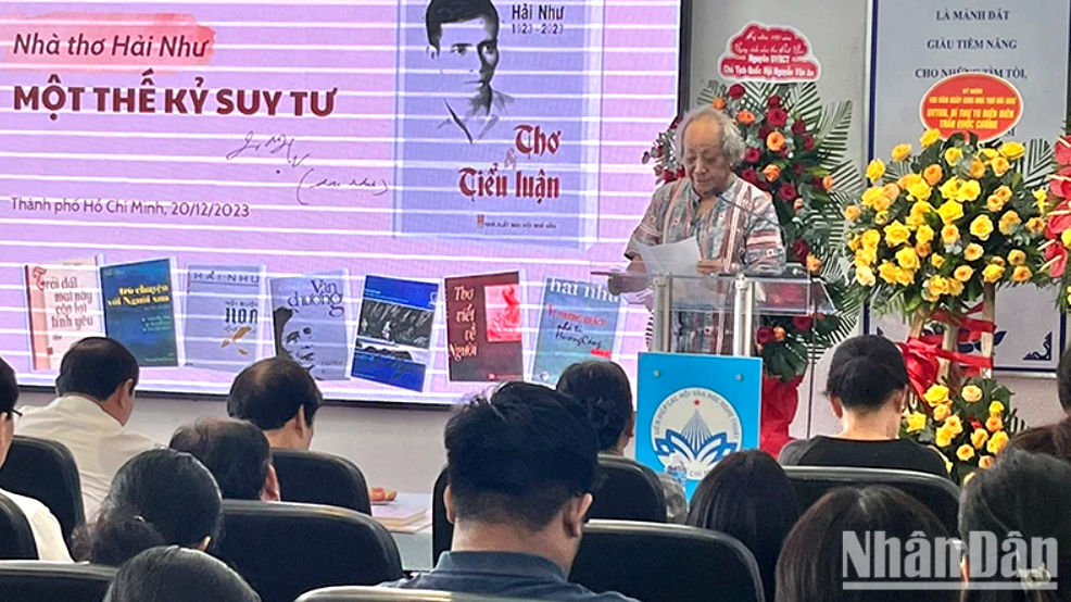Nhà thơ Hải Như Còn mãi những câu thơ giàu suy cảm