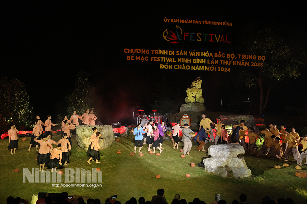 Chương trình di sản văn hóa Bắc Bộ Trung BộBế mạc Festival Ninh BìnhTràng An lần thứ II năm 2023 và đón chào năm mới 2024