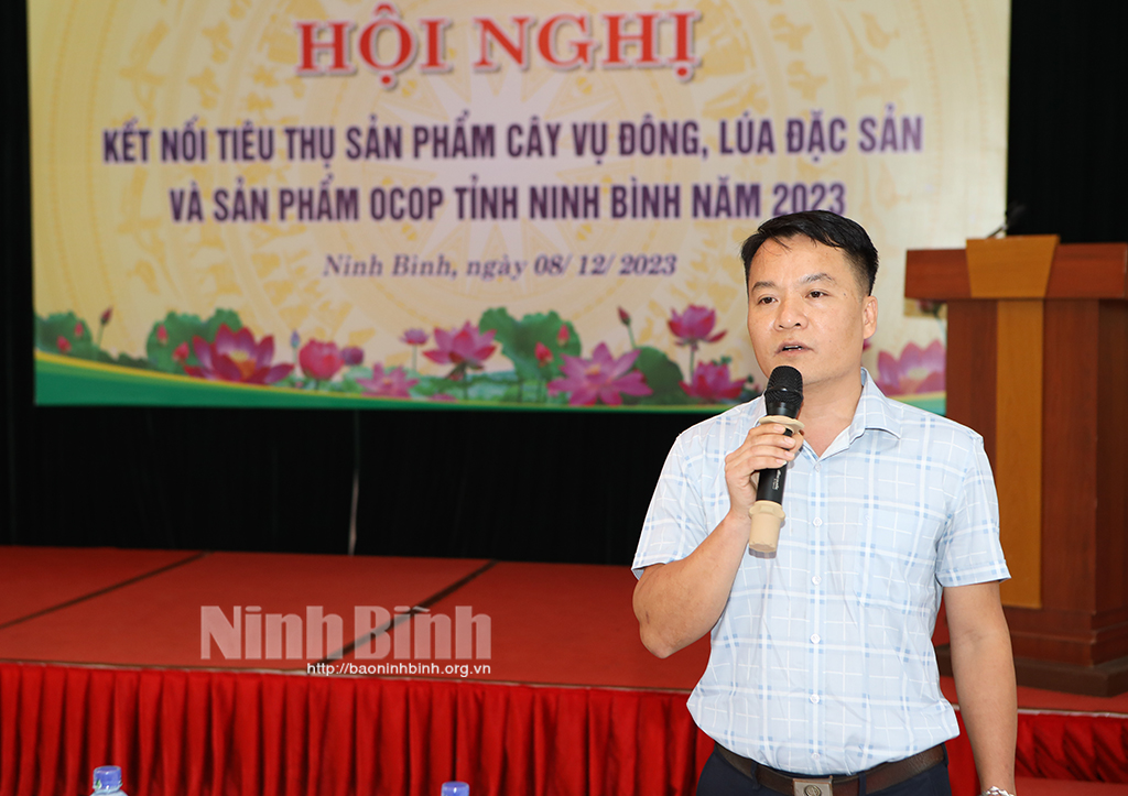 Kết nối tiêu thụ nông sản và sản phẩm OCOP tỉnh Ninh Bình