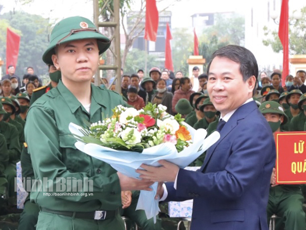 Ninh Bình tưng bừng ngày hội tòng quân năm 2023