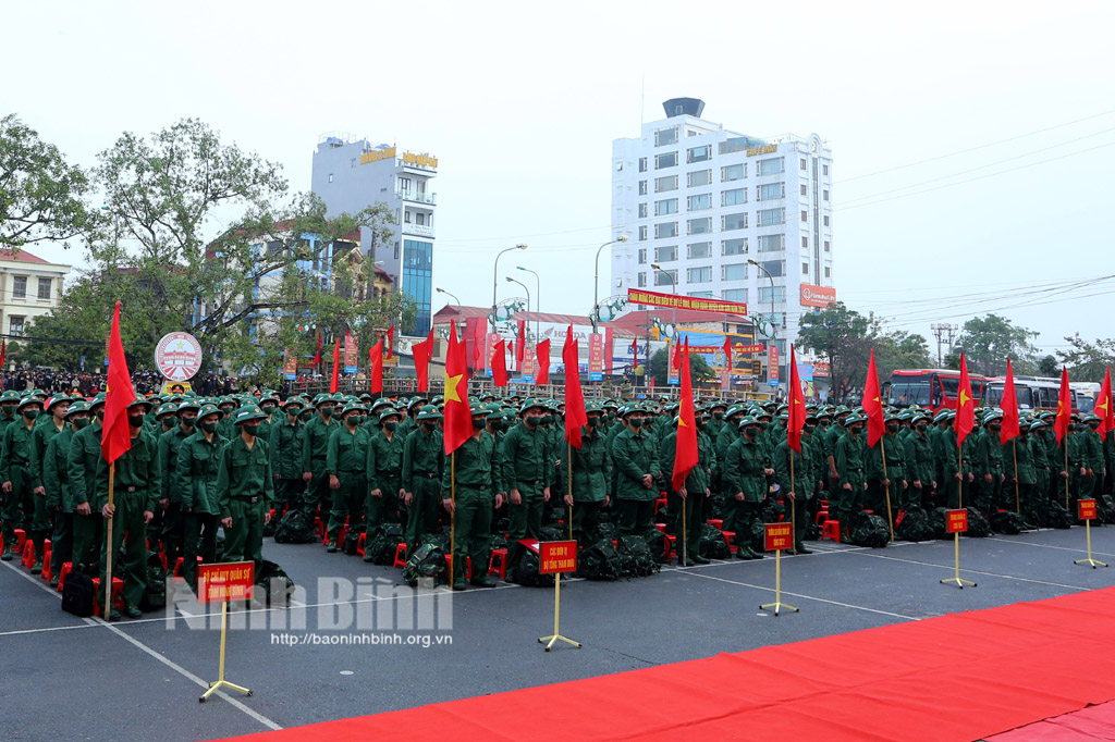 Ninh Bình tưng bừng ngày hội tòng quân năm 2023