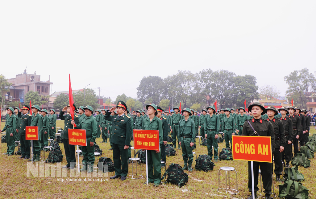 Ninh Bình tưng bừng ngày hội tòng quân năm 2023