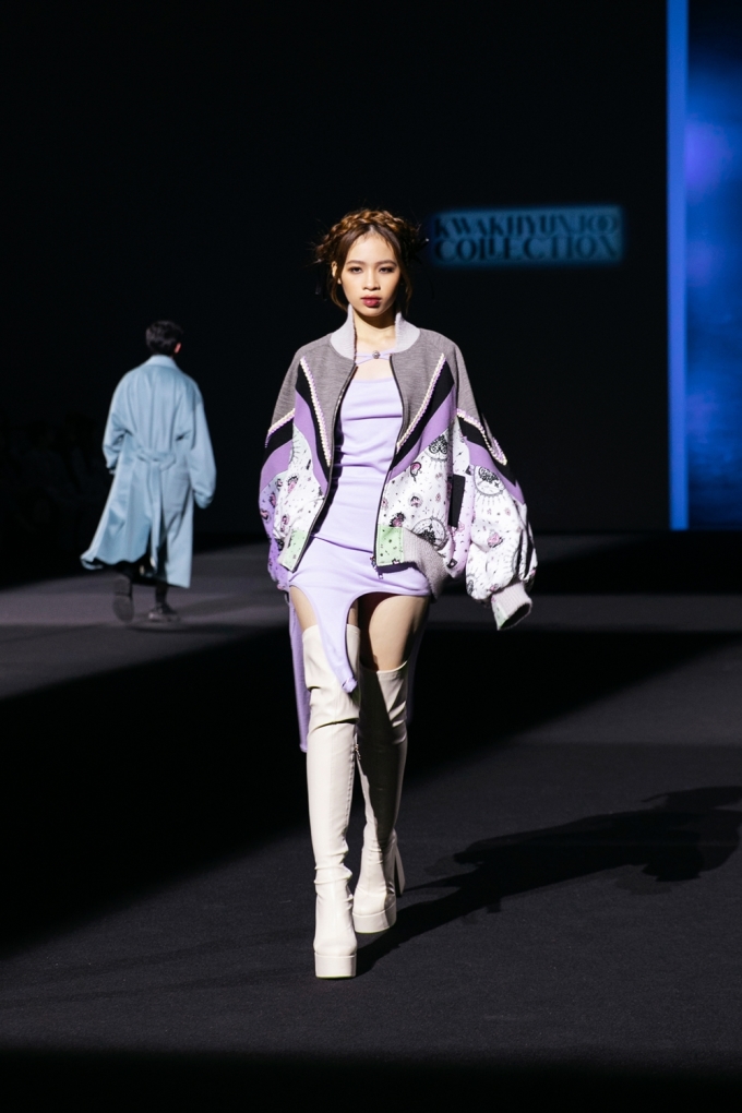 Mẫu nhí Bảo Hà trình diễn tại Seoul Fashion Week