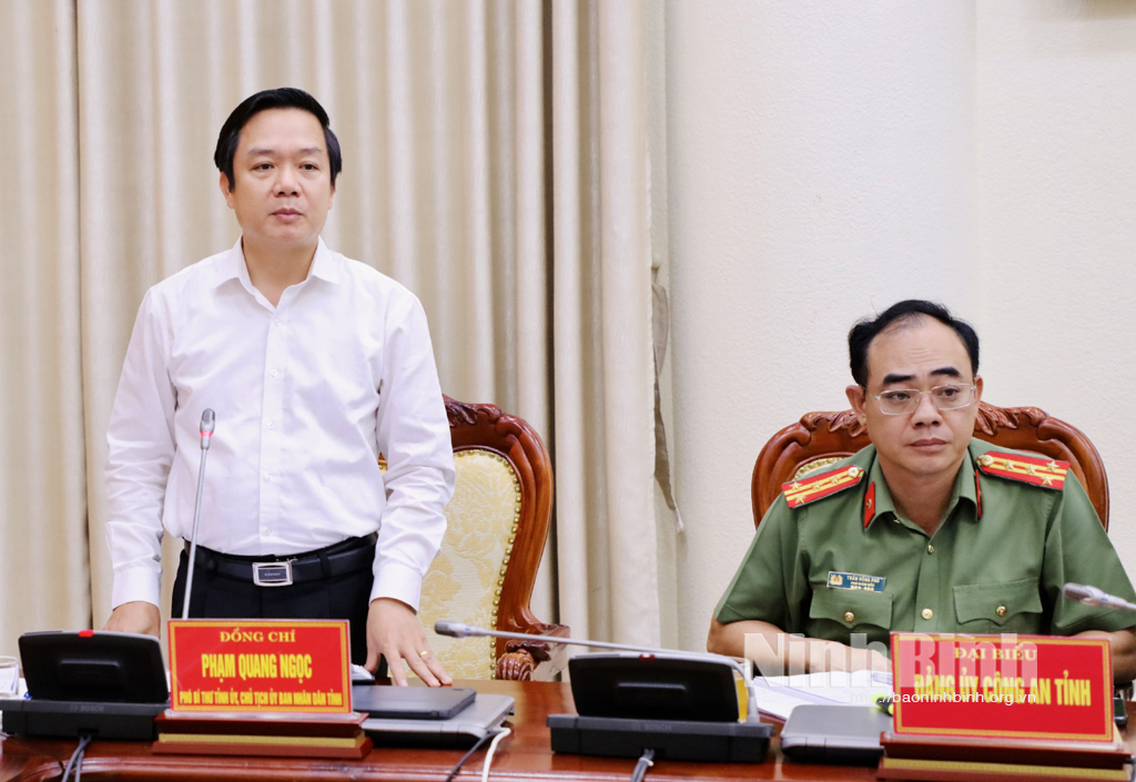 Thường trực Tỉnh ủy giao ban công tác quý I