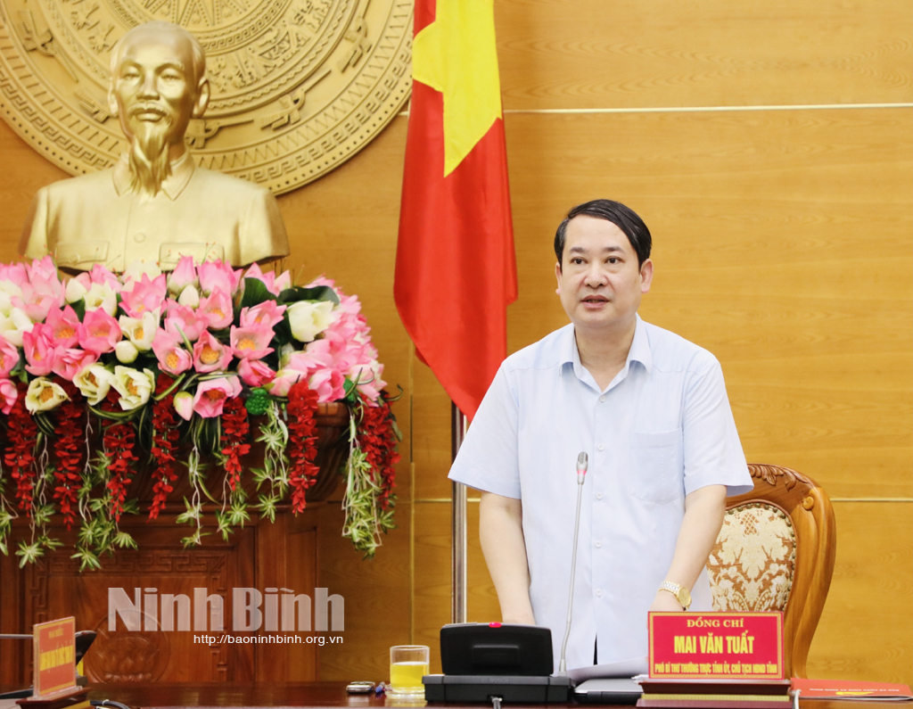 Thường trực Tỉnh ủy giao ban công tác quý I