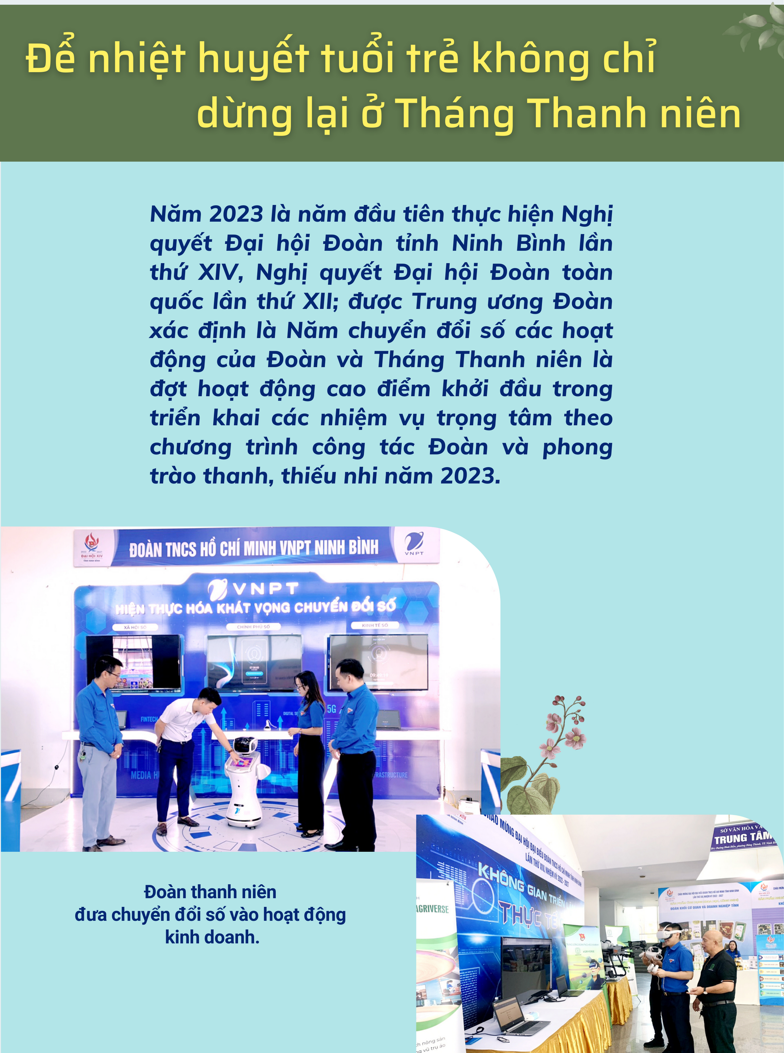 eMagazine Thanh niên Ninh Bình Cống hiến sức trẻ với tinh thần xung kích tiên phong