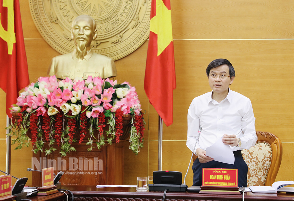 Hội nghị Ban Thường vụ Tỉnh ủy