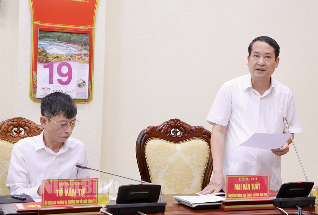 Hội nghị Ban Thường vụ Tỉnh ủy