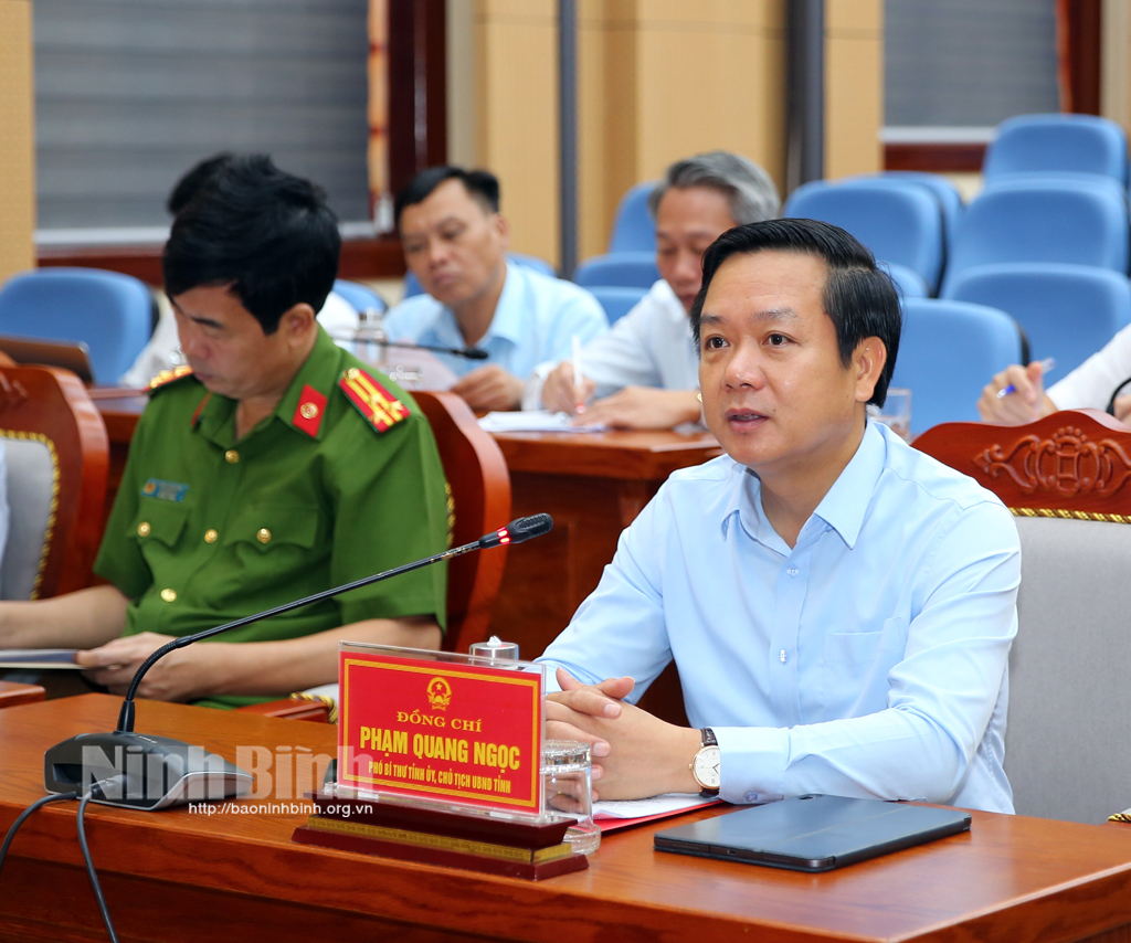 Hội nghị trực tuyến của Chính phủ về chỉ đạo ứng phó với cơn bão số 1