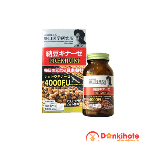 6. Viên uống chống đột quỵ Noguchi Nattokinase 2000FU