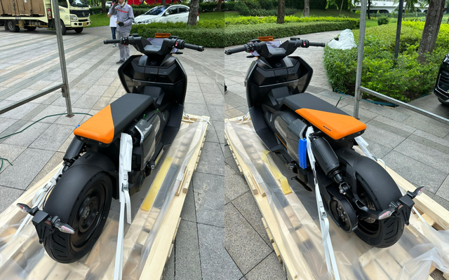 Xe máy điện BMW CE04 đầu tiên Việt Nam
