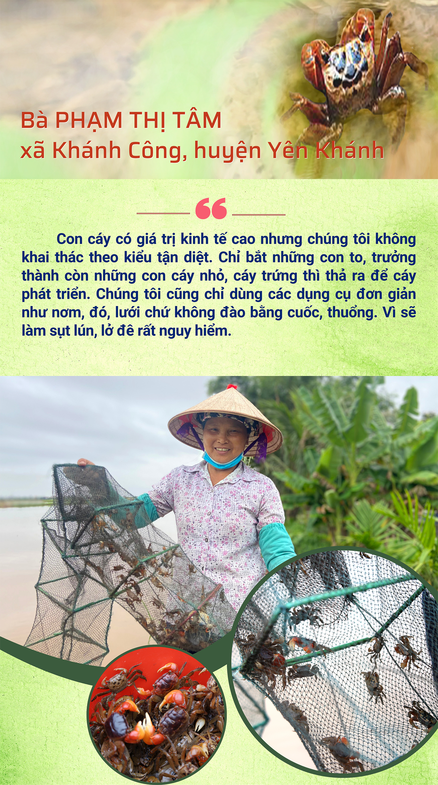 Emagazine Mắm cáy Yên Khánh thức quà quê đậm đà tinh túy