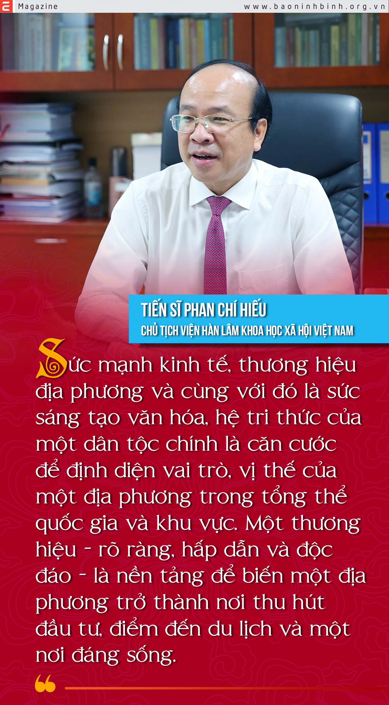 emagazine Ninh Bình cần một cơ chế đặc thù để đảm đương tốt sứ mệnh gìn giữ bảo tồn di sản và biến di sản thành động lực phát triển kinh tế xã hội