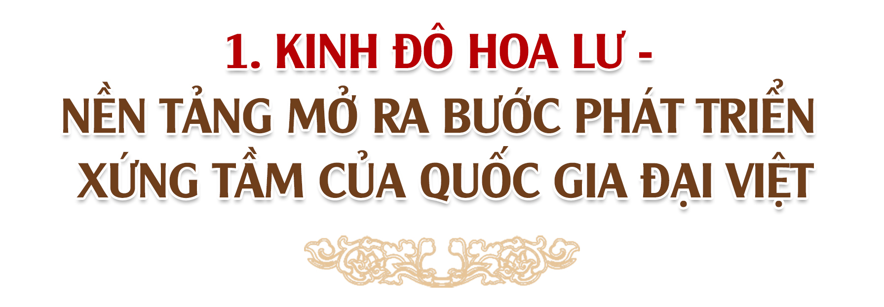 Emagazine Không gian lịch sử văn hóa Kinh đô Hoa Lư là giá trị đặc trưng định dạng thương hiệu đô thị Ninh Bình