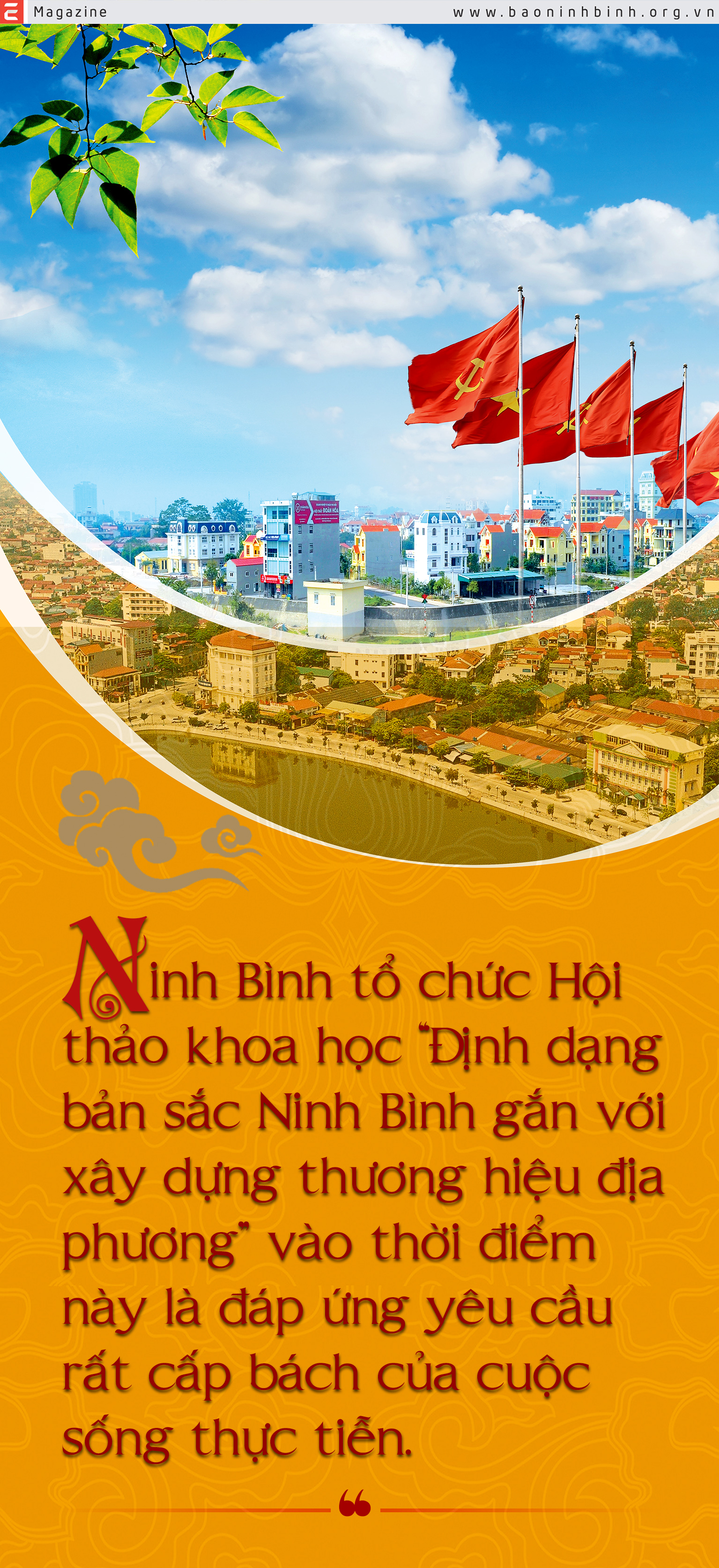 Emagazine Không gian lịch sử văn hóa Kinh đô Hoa Lư là giá trị đặc trưng định dạng thương hiệu đô thị Ninh Bình