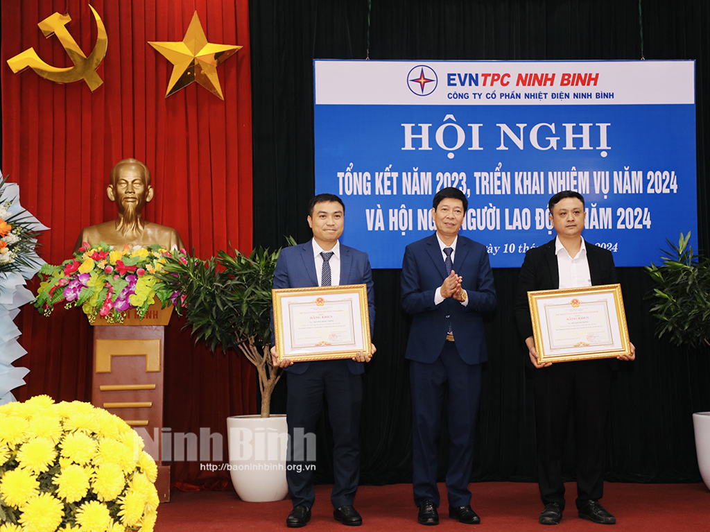 Công ty cổ phần Nhiệt điện Ninh Bình tổng kết công tác năm 2023