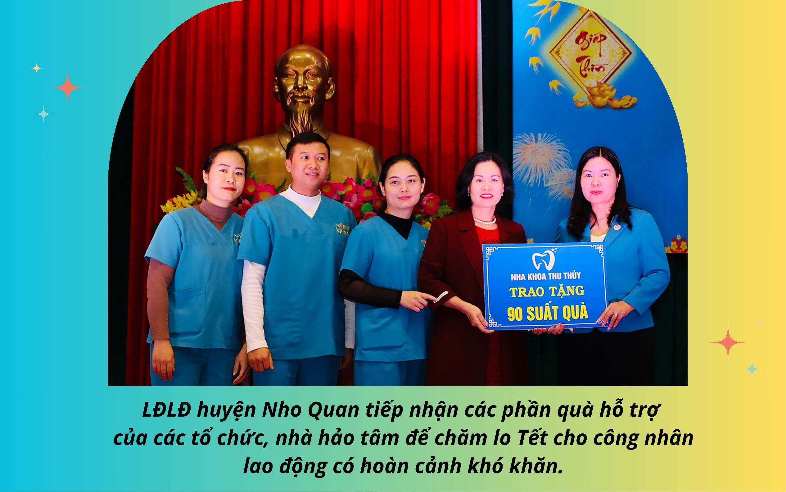 Emagazine Mang Xuân ấm Tết yêu thương đến với đoàn viên người lao động