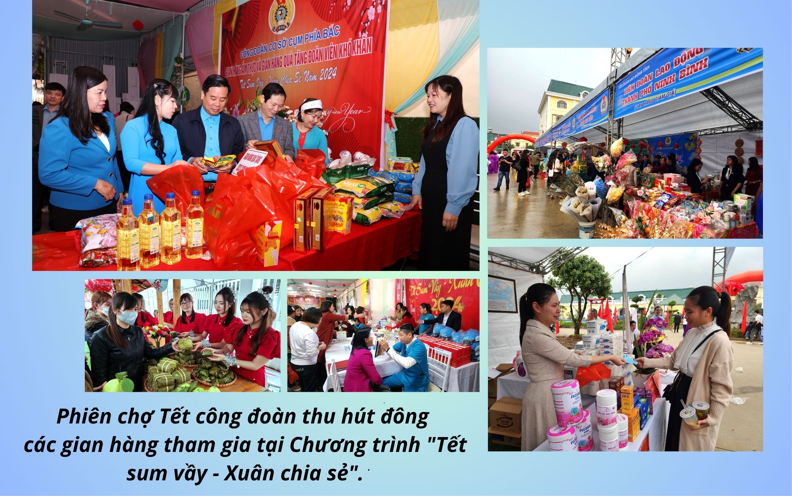 Emagazine Mang Xuân ấm Tết yêu thương đến với đoàn viên người lao động