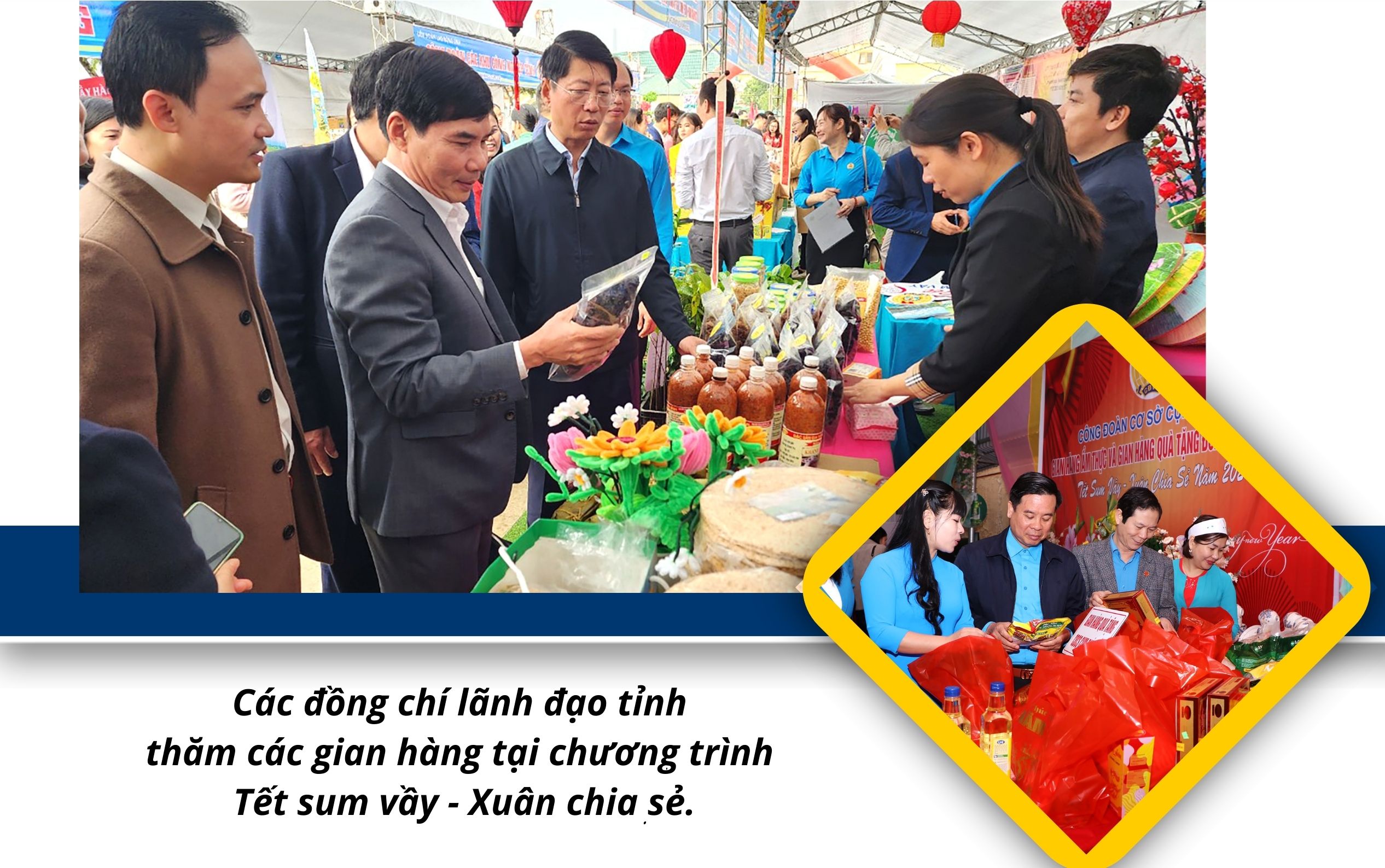 Emagazine Mang Xuân ấm Tết yêu thương đến với đoàn viên người lao động