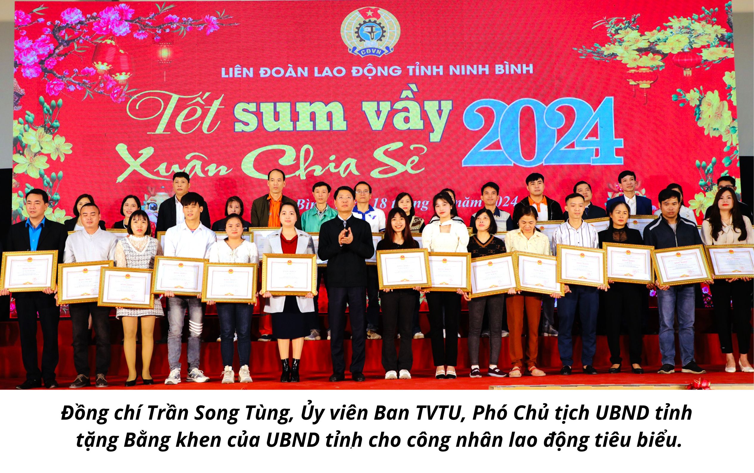 Emagazine Mang Xuân ấm Tết yêu thương đến với đoàn viên người lao động