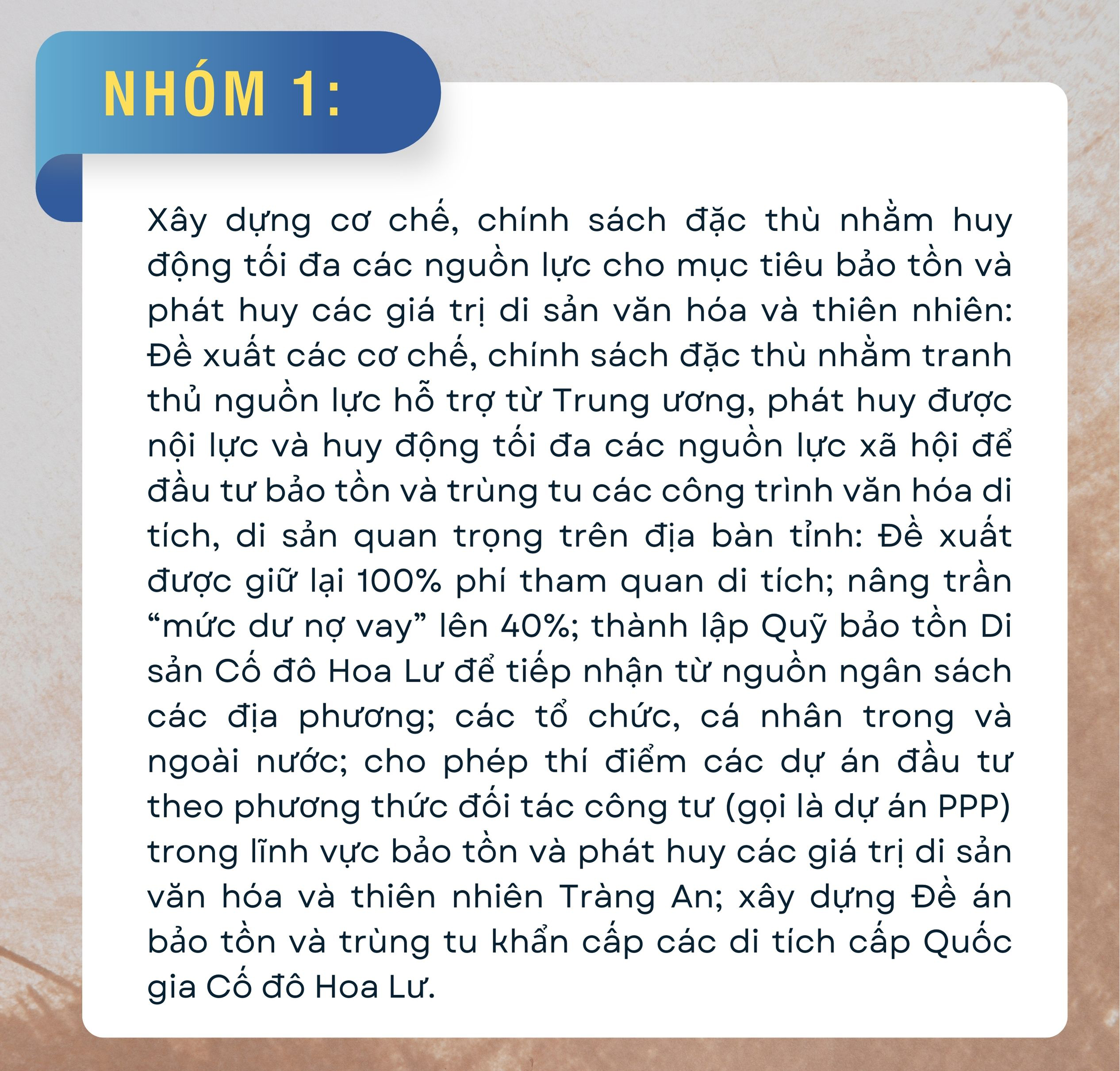 Emagazine Cần có chính sách đặc thù vượt trội nhằm hoán chuyển các nguồn lực di sản trở thành động lực để phát triển tỉnh Ninh Bình trong bối cảnh mới