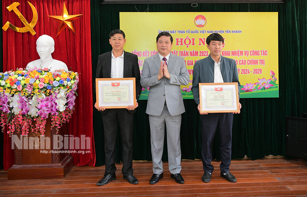 Ủy ban MTTQ huyện Yên Khánh tổng kết nhiệm vụ công tác năm 2023