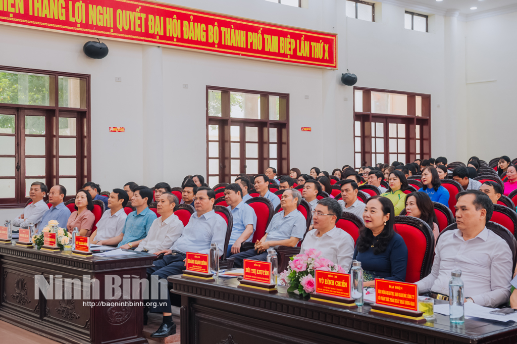 Thành phố Tam Điệp triển khai nhiệm vụ năm học 20242025