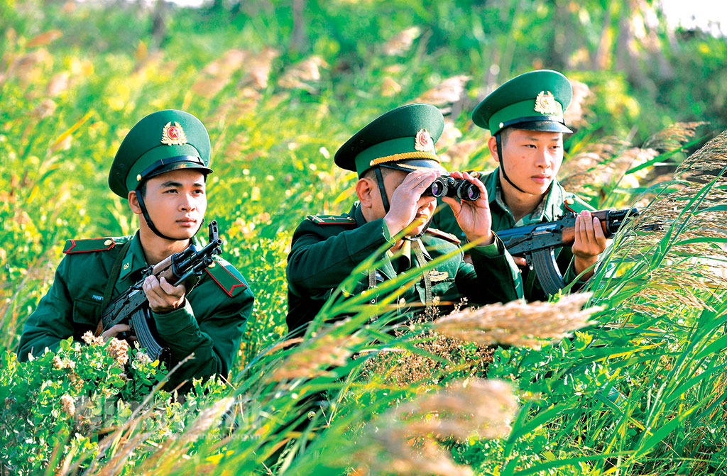 Tết của những người canh giữ biên giới
