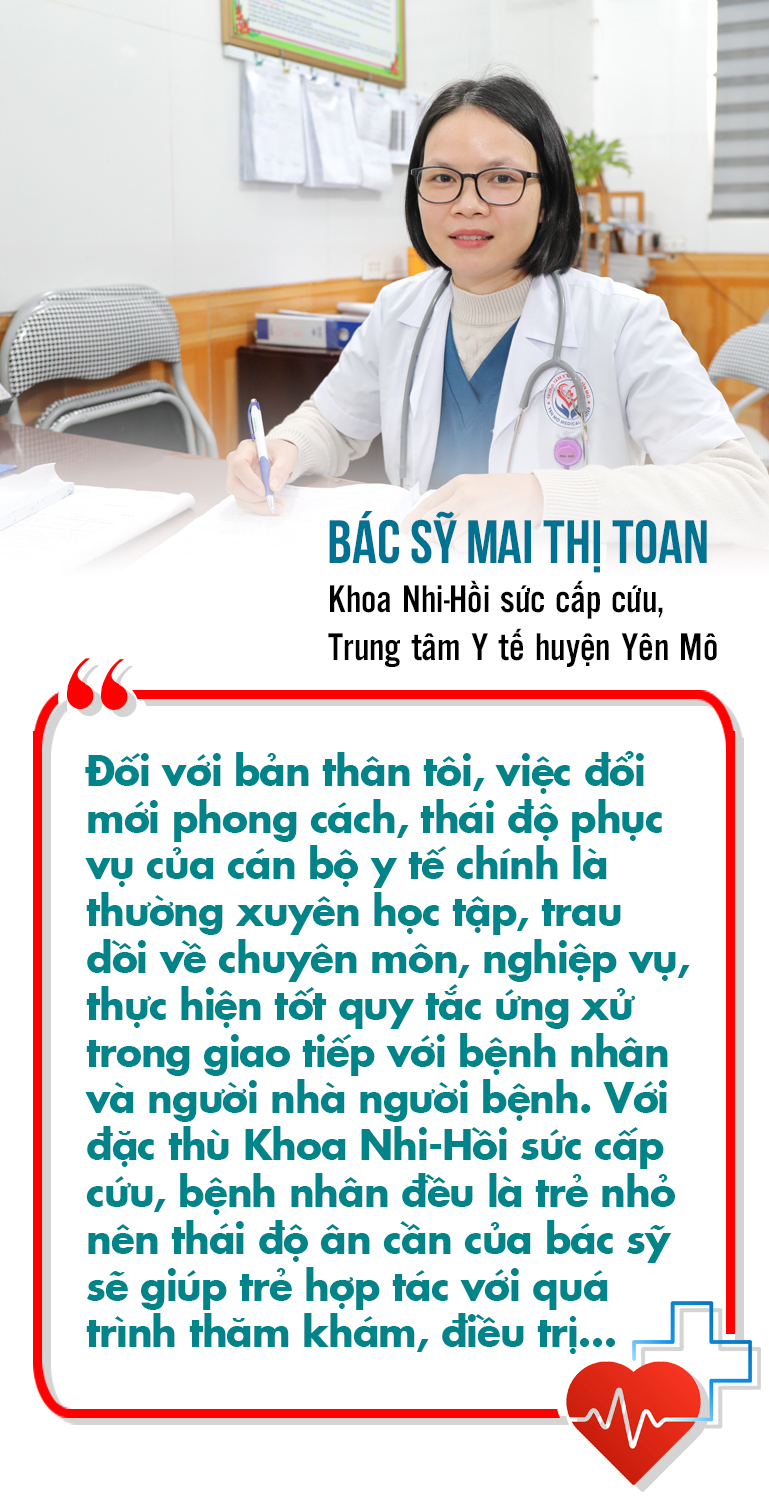 Emagazine Ngành Y tế Ninh Bình nhiều giải pháp hướng tới sự hài lòng của người bệnh