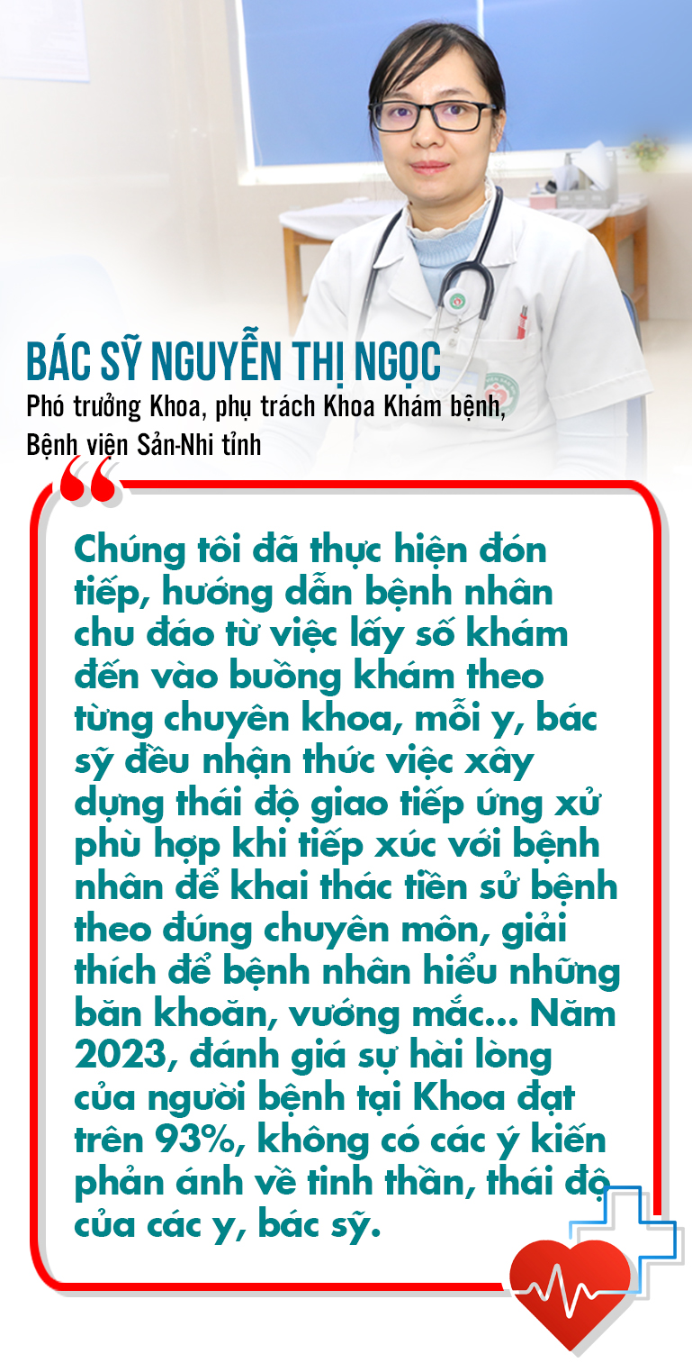 Emagazine Ngành Y tế Ninh Bình nhiều giải pháp hướng tới sự hài lòng của người bệnh