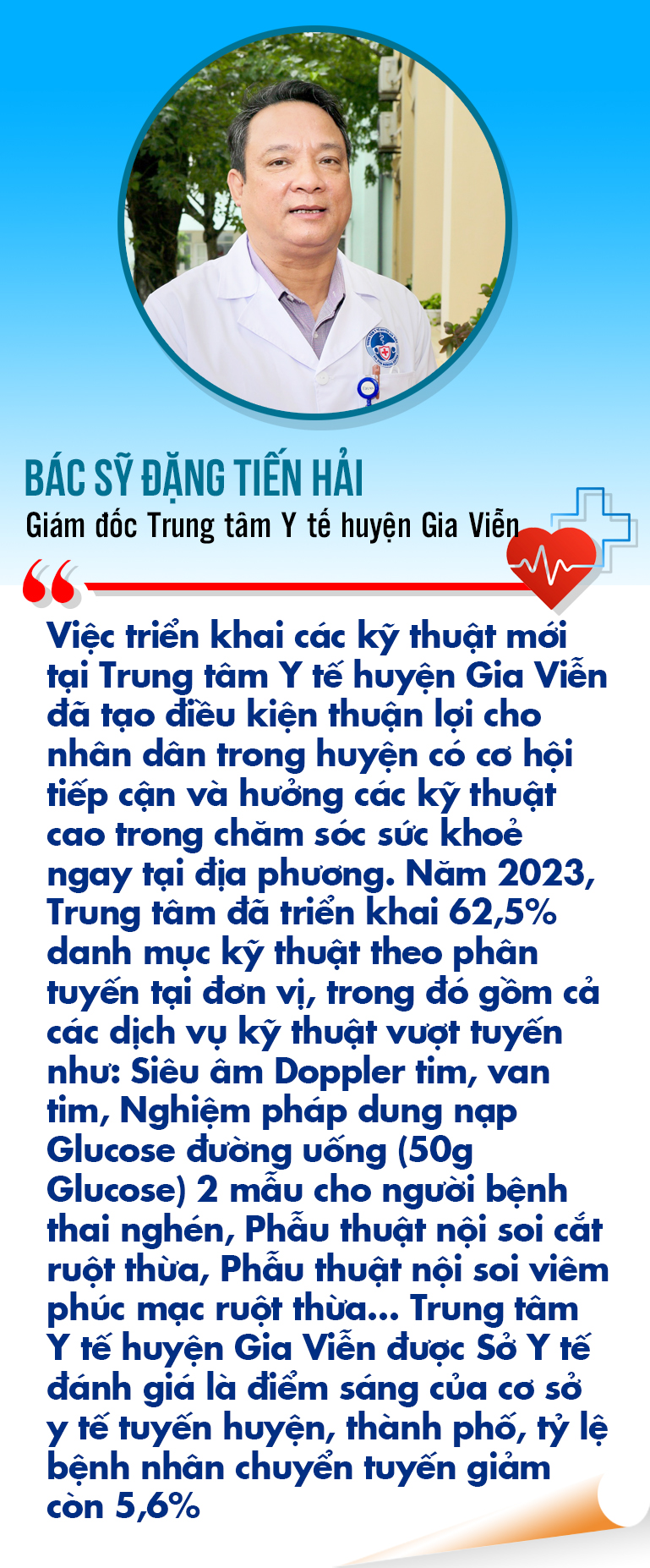 Emagazine Ngành Y tế Ninh Bình nhiều giải pháp hướng tới sự hài lòng của người bệnh