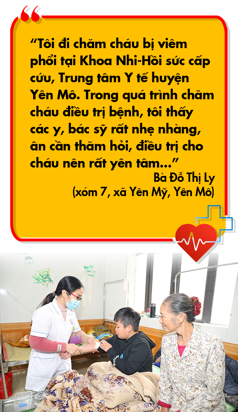 Emagazine Ngành Y tế Ninh Bình nhiều giải pháp hướng tới sự hài lòng của người bệnh