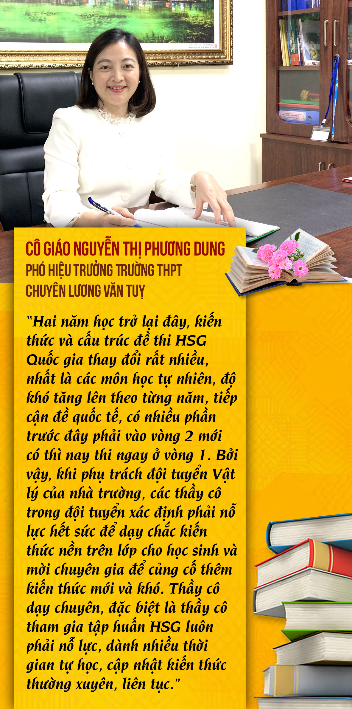 emagazine Một mùa vàng bội thu của học sinh giỏi Quốc gia Ninh Bình