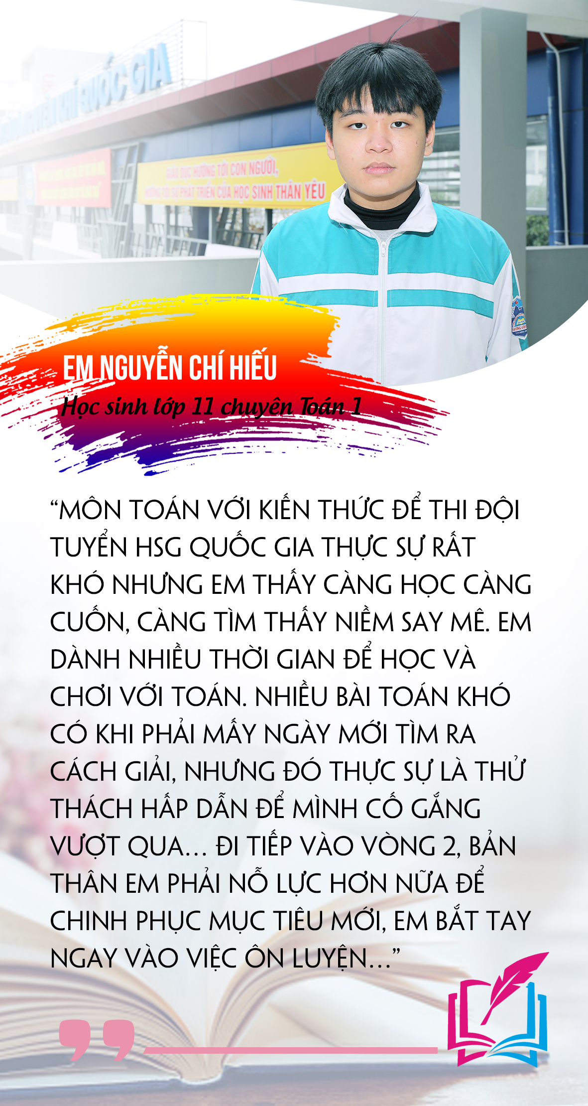 emagazine Một mùa vàng bội thu của học sinh giỏi Quốc gia Ninh Bình