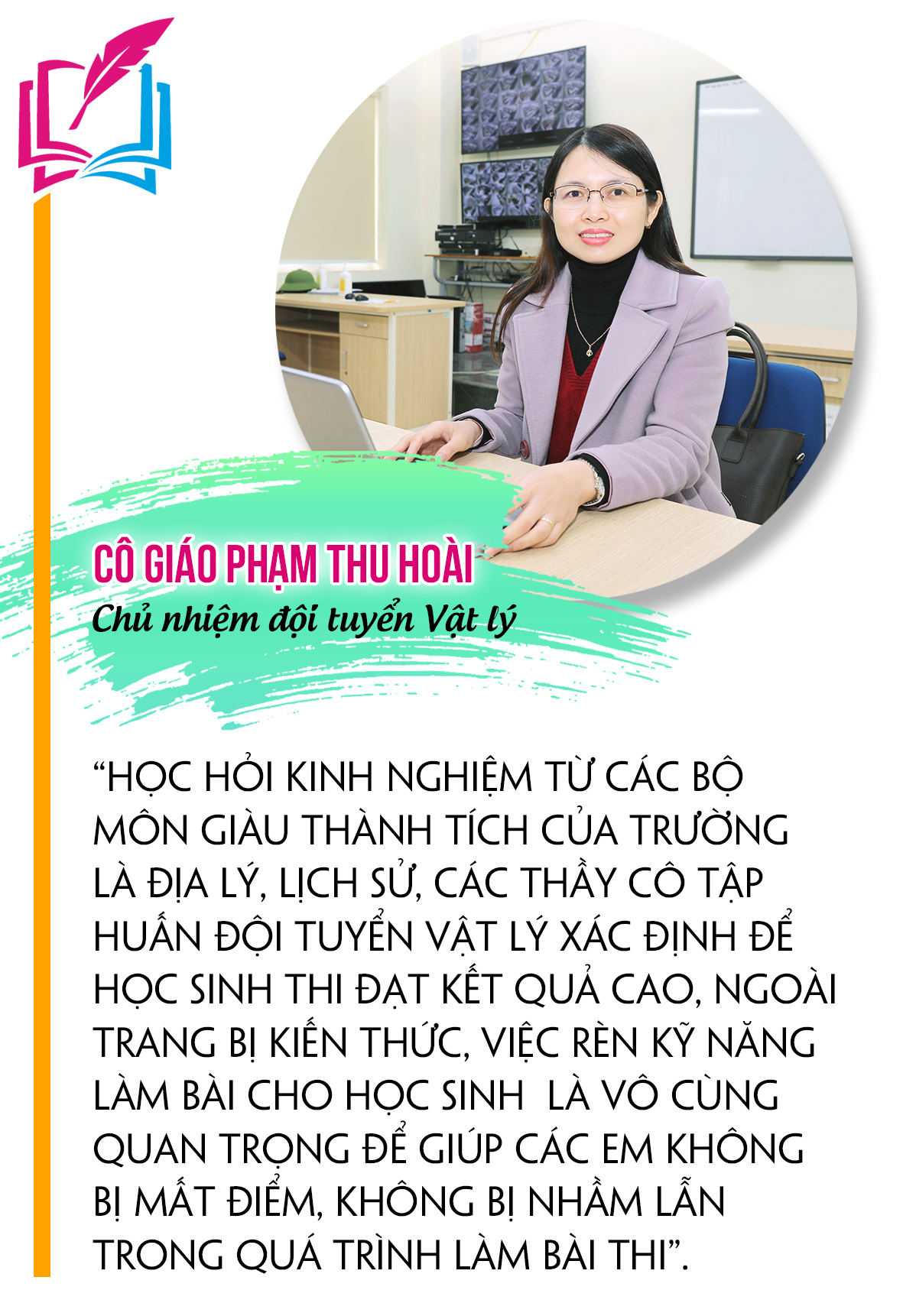 emagazine Một mùa vàng bội thu của học sinh giỏi Quốc gia Ninh Bình