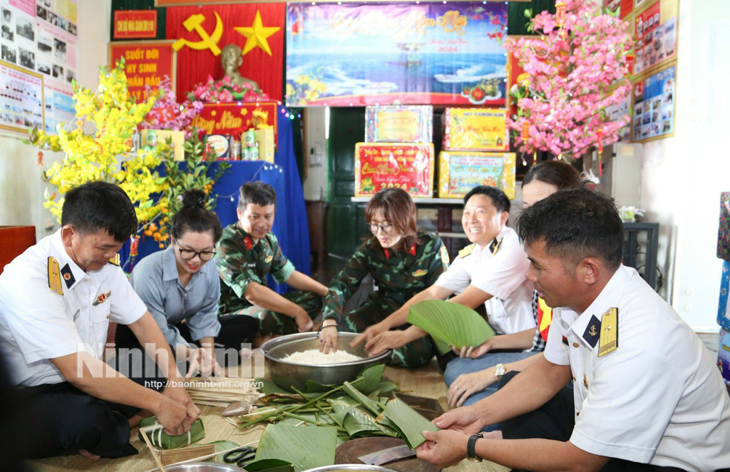 Tết đến trên các Nhà giàn DK1