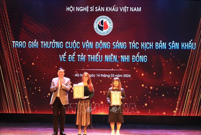 Trao giải thưởng cho các tác phẩm sân khấu xuất sắc năm 2023