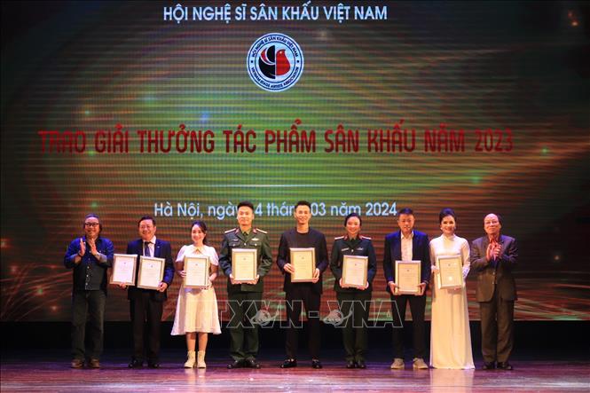 Trao giải thưởng cho các tác phẩm sân khấu xuất sắc năm 2023