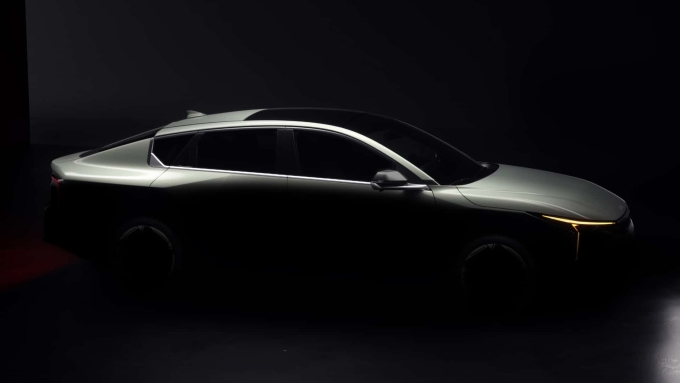 Kia K4 sedan mới lộ thiết kế