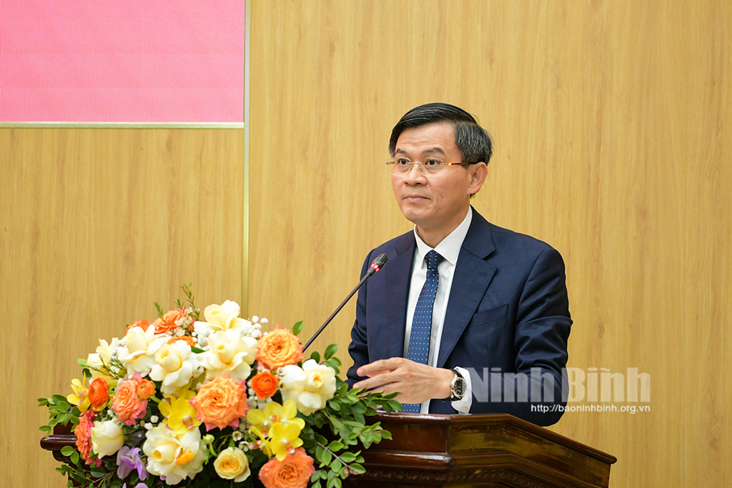 Hội đàm giữa tỉnh Ninh Bình và tỉnh UĐômXay
