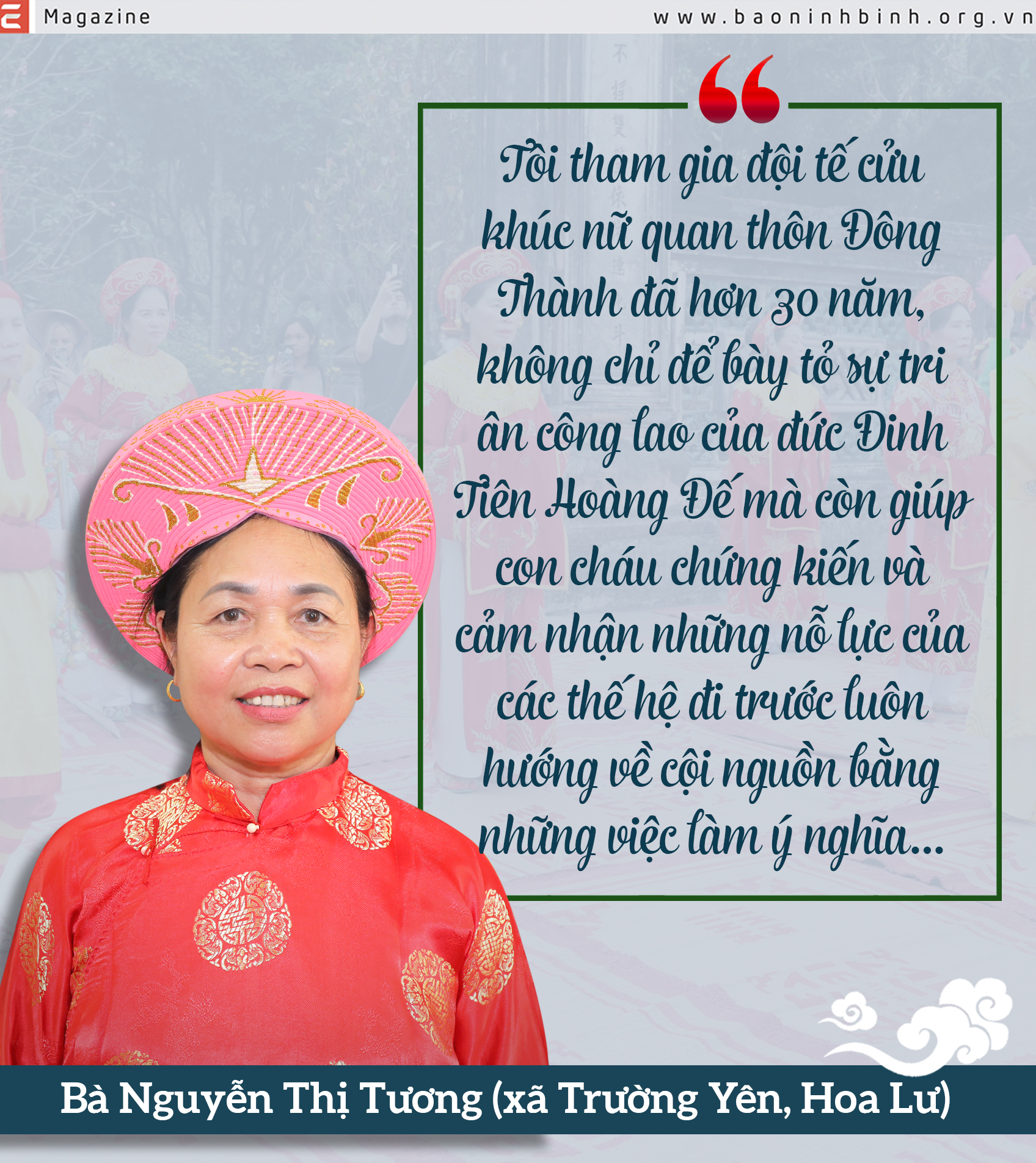 Emagazine Lễ hội Hoa Lư trong tâm thức người dân Trường Yên