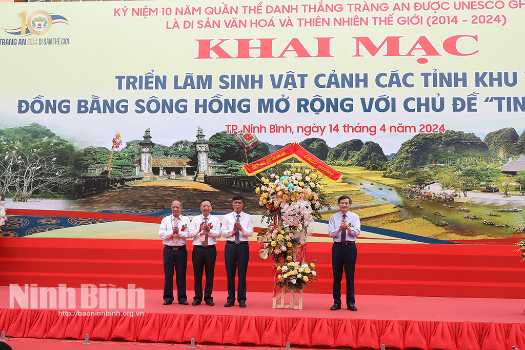 Khai mạc Triển lãm Sinh vật cảnh các tỉnh khu vực đồng bằng sông Hồng mở rộng năm 2024