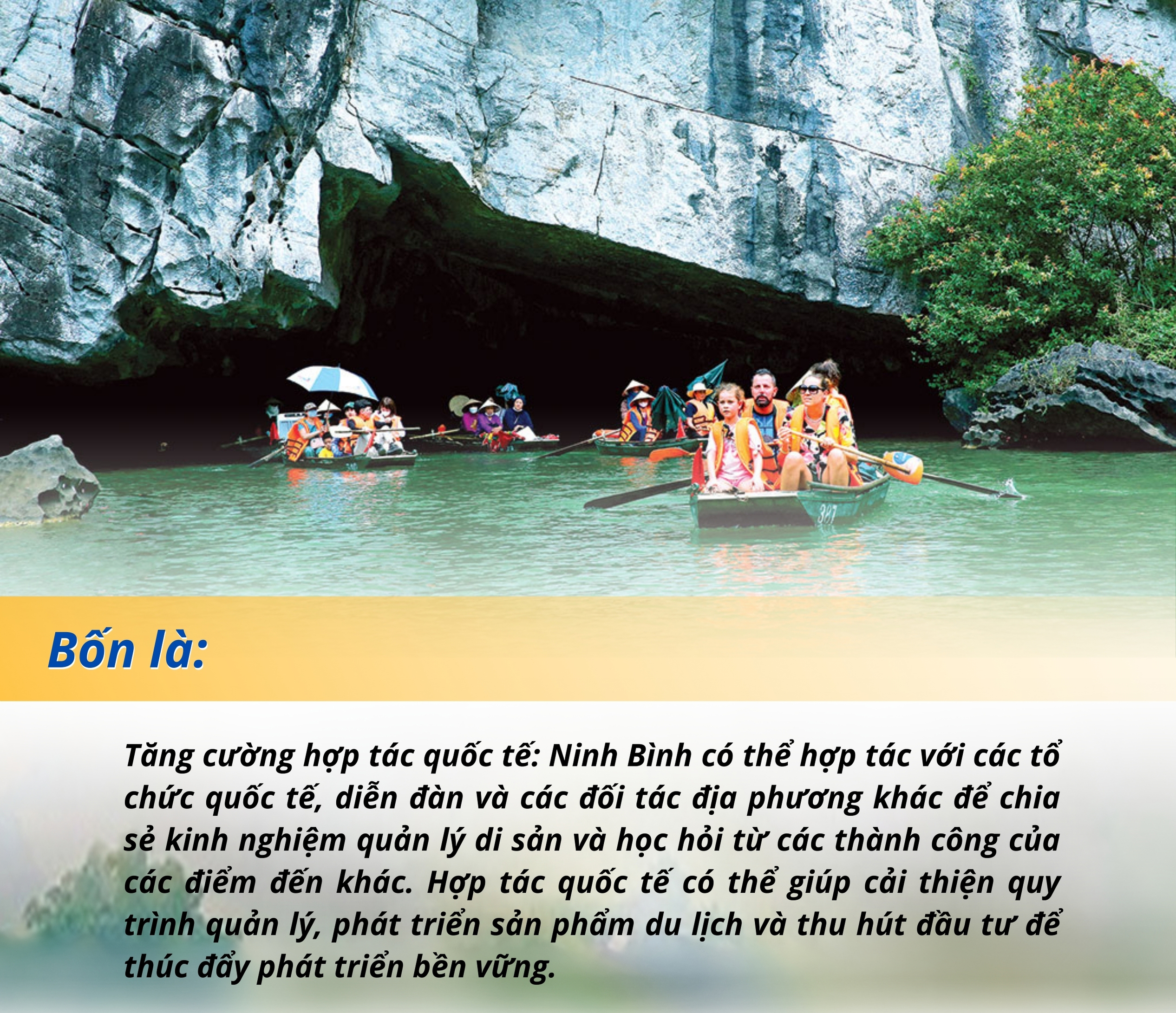 Emagazine Quần thể danh thắng Tràng An Hội tụ giá trị di sản của nhân loại điển hình gắn kết giữa bảo tồn và phát triển bền vững