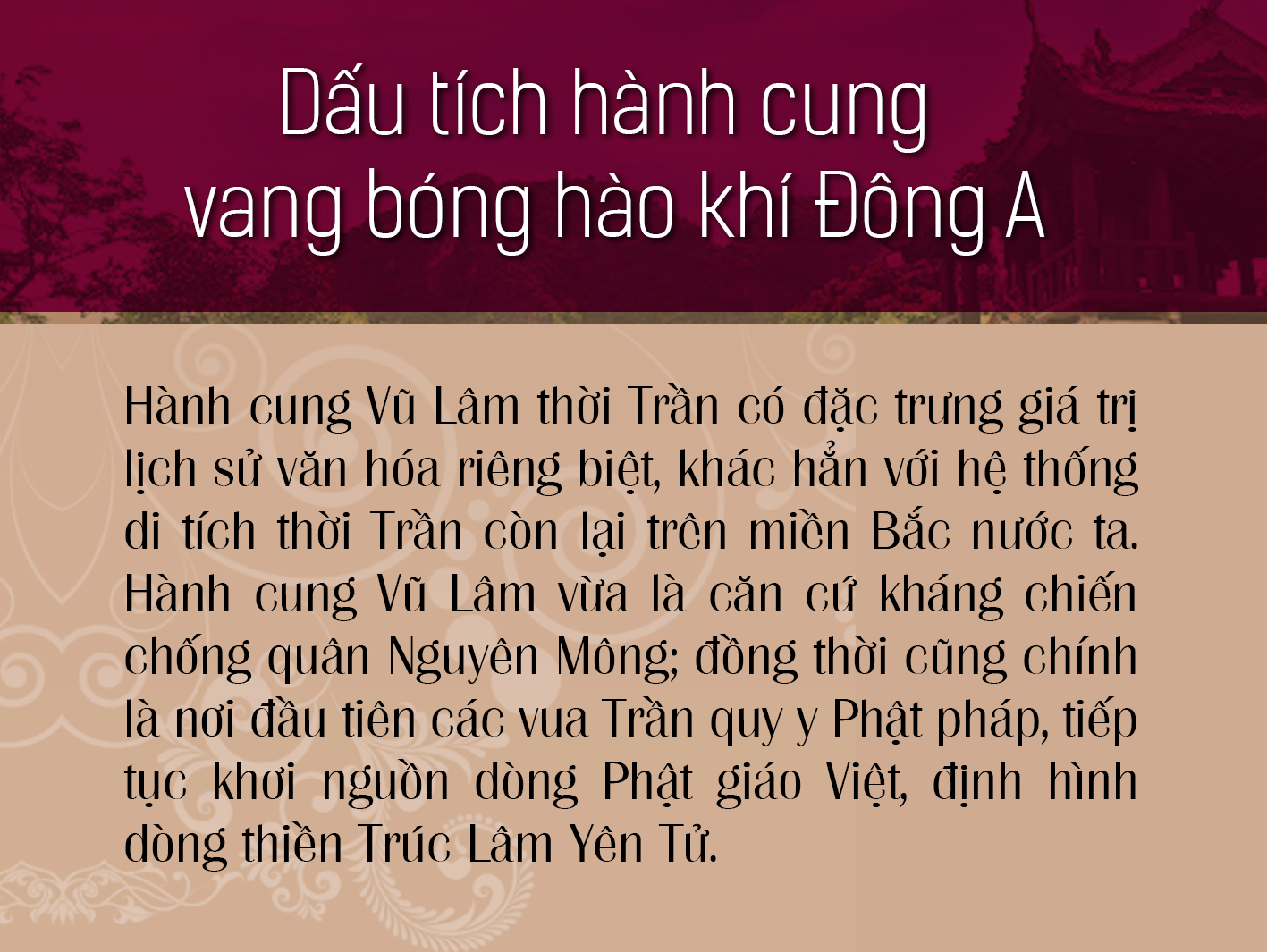 Emagazine Bảo tồn phát huy giá trị di tích khảo cổ gắn với phát triển du lịch xanh bền vững