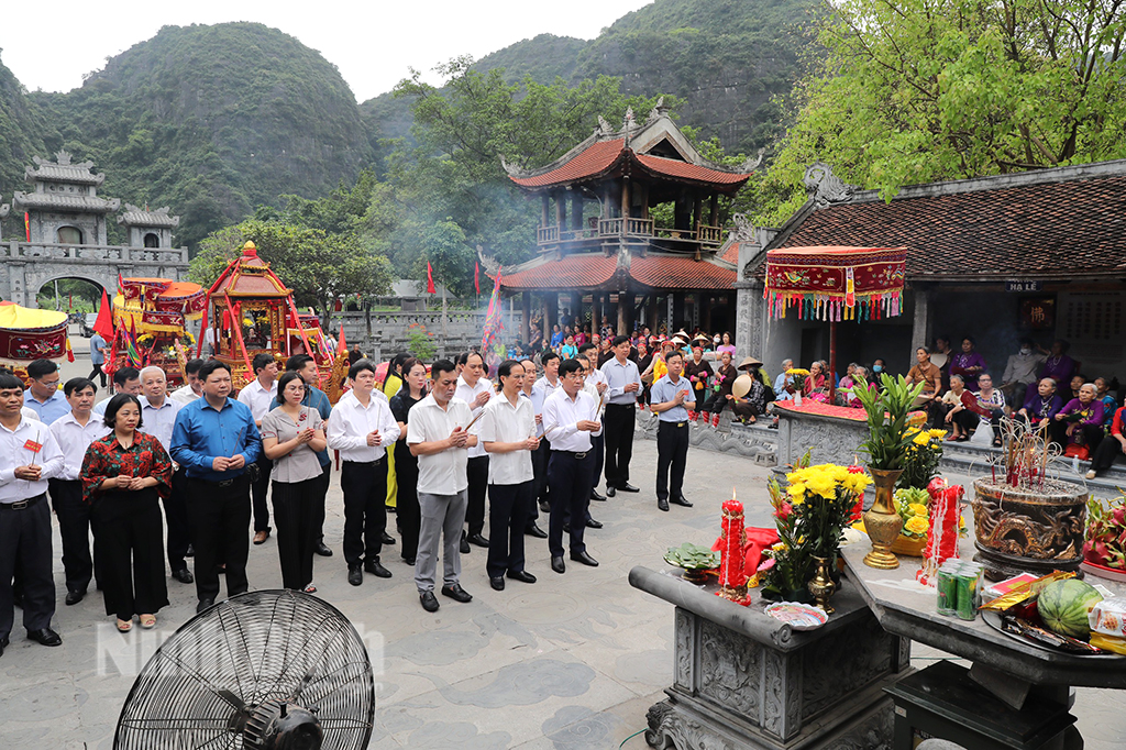 Tổ chức Lễ hội truyền thống đền Thái Vi năm 2024