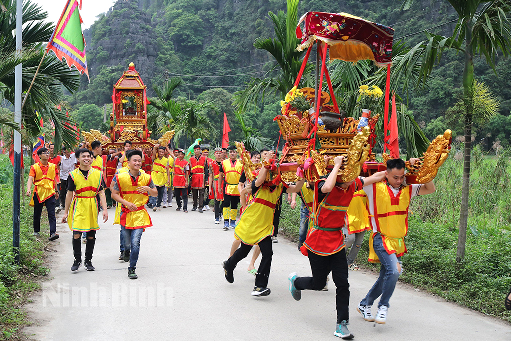 Tổ chức Lễ hội truyền thống đền Thái Vi năm 2024