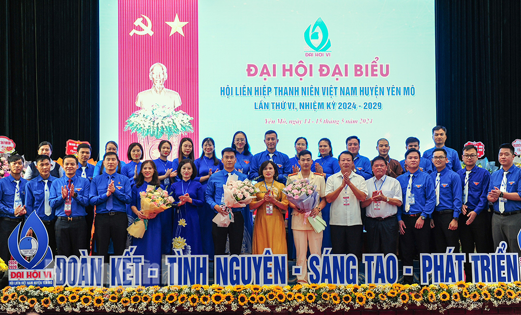 Đại hội đại biểu Hội LHTN Việt Nam huyện Yên Mô lần thứ VI