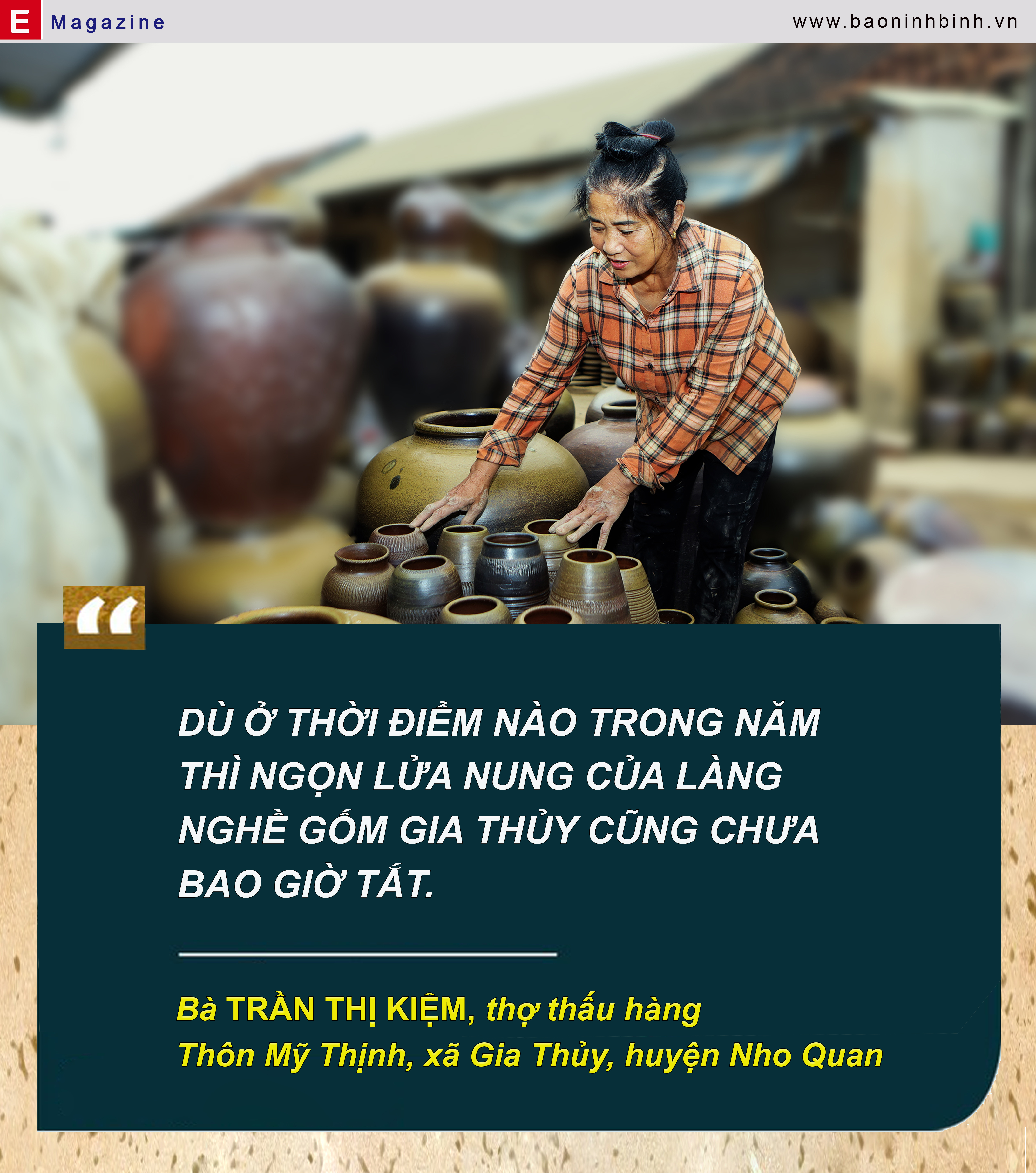 Emagazine Gốm Gia Thủybền bỉ cùng vòng xoay thời gian