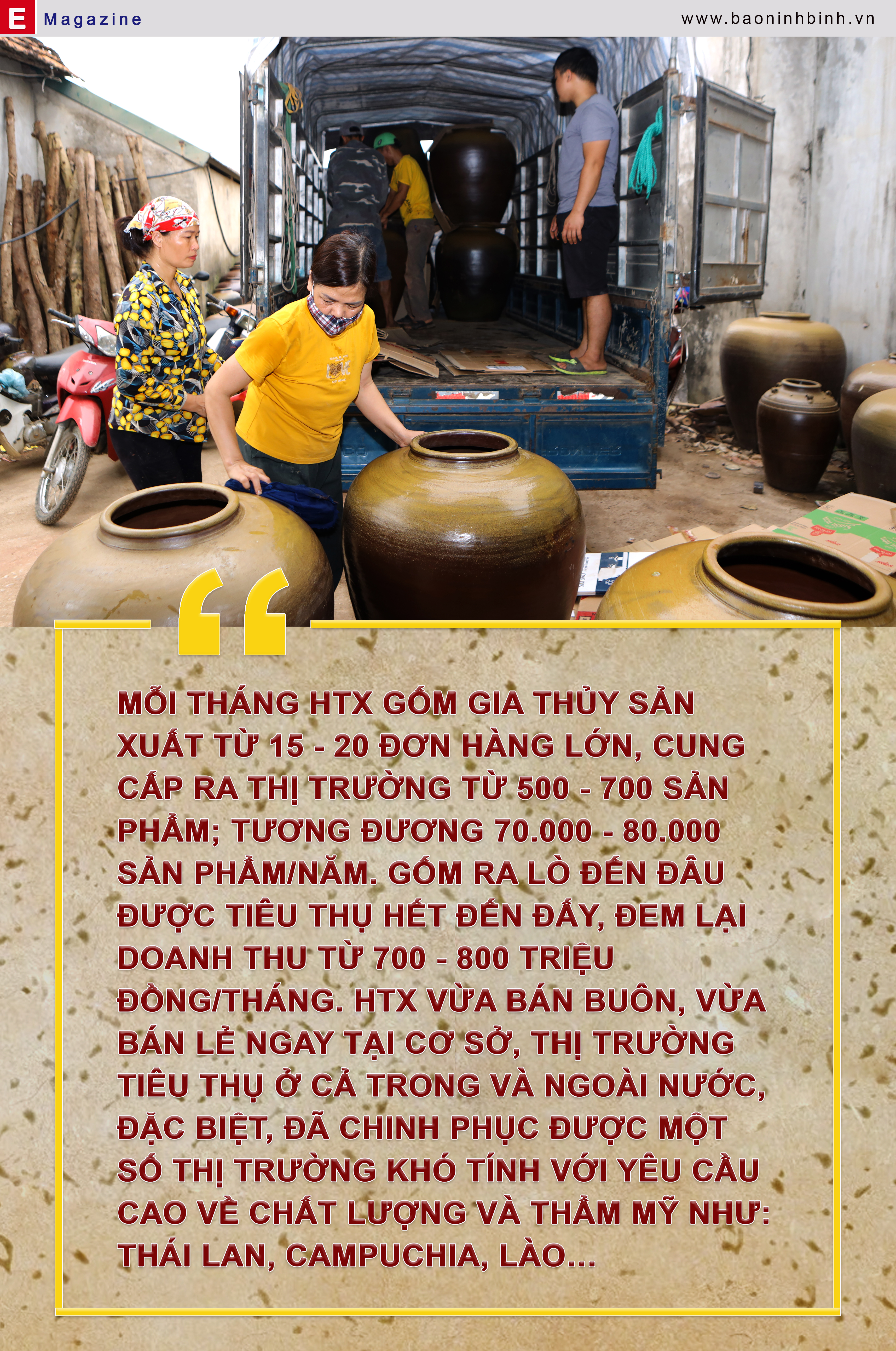 Emagazine Gốm Gia Thủybền bỉ cùng vòng xoay thời gian